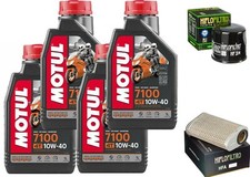 KIT/TAGLIANDO HONDA CB/1000/R 2008 AL 2010 FILTRO ARIA OLIO MOTUL 7100 PER MOTO