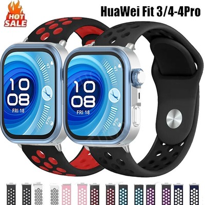 Replacement For Huawei Watch Fit 3/Fit 4/4Pro Silicone Sport Strap Band Bracelet
