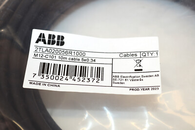 ABB Anschlusskabel 2TLA020056R1000 M12-C101 10m cable 5x0.34