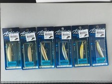 Jackson Athlete 7 Sp 70mm 5g Minnow Jerk Bait Fishing Lot of 6 Lure plastic