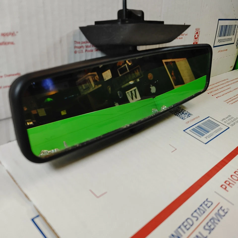 Espejo retrovisor interior 89-97 Volvo 740 760 780 940 960 S90 V90 OEM 1369540 Foto 3 de 4