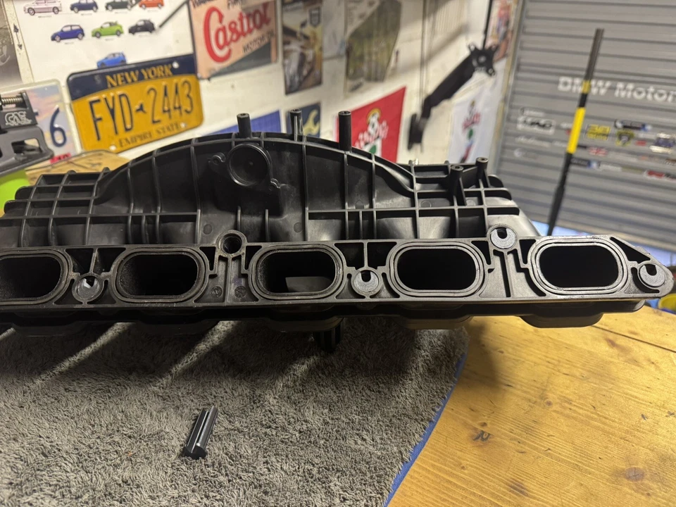 Tacos adaptadores colector a N52 BMW N54 Foto 2 de 3