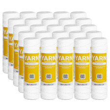 String Wound Sediment Water Filter Cartridge Standard 2.5" x10" 5 Micron 25 Pack