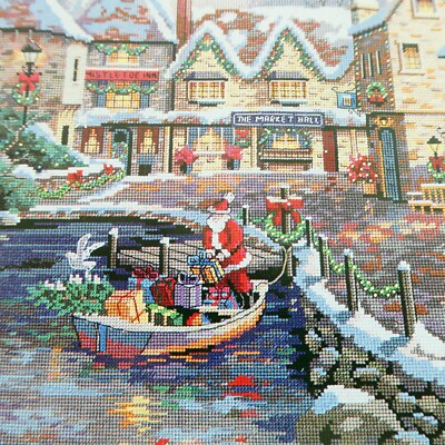 Dimensions Gold Collection Christmas Cove Cross Stitch Kit 8494