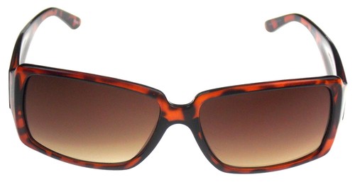 Liz Claiborne Sonnenbrille rechteckig mit Seitenschutz braun UV-Schutz 50-15-124 Tier - Bild 2 von 6