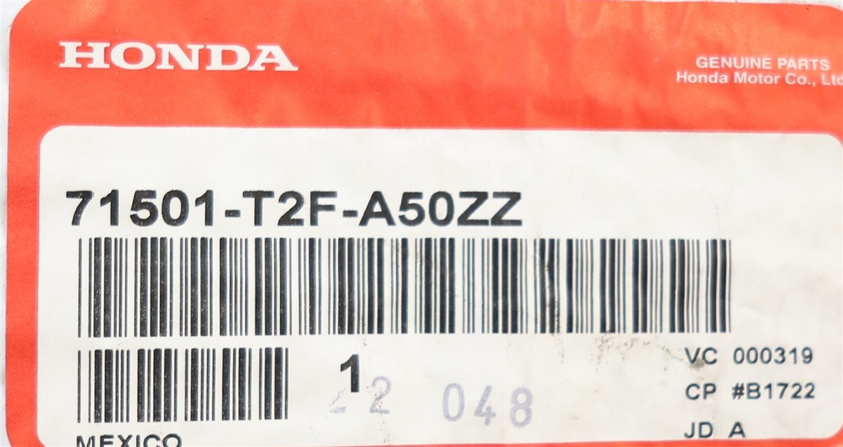 NEW OEM Honda Rear Bumper Cover 71501-T2F-A50ZZ Accord Sedan EX LX