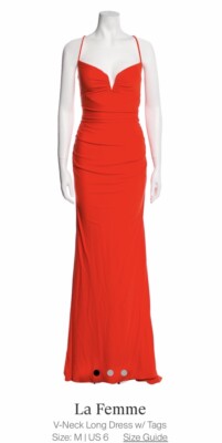 la femme dress size 6