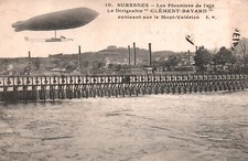 CPA SURESNES HAUT-DE-SEINE 92 - BALLON DIRIGEABLE "CLEMENT-BAYARD" MONT VALERIEN