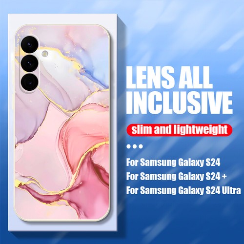 Etui na telefon do Samsung S25 A15 S24 Ultra S23 FE S22 A16 silikonowe marmurowe etui - Zdjęcie 25 z 25