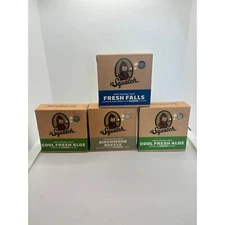 Dr. Squatch Men's Bar Soap Set of 4 Birchwood Breeze, Fresh Falls,Fresh Aloe
