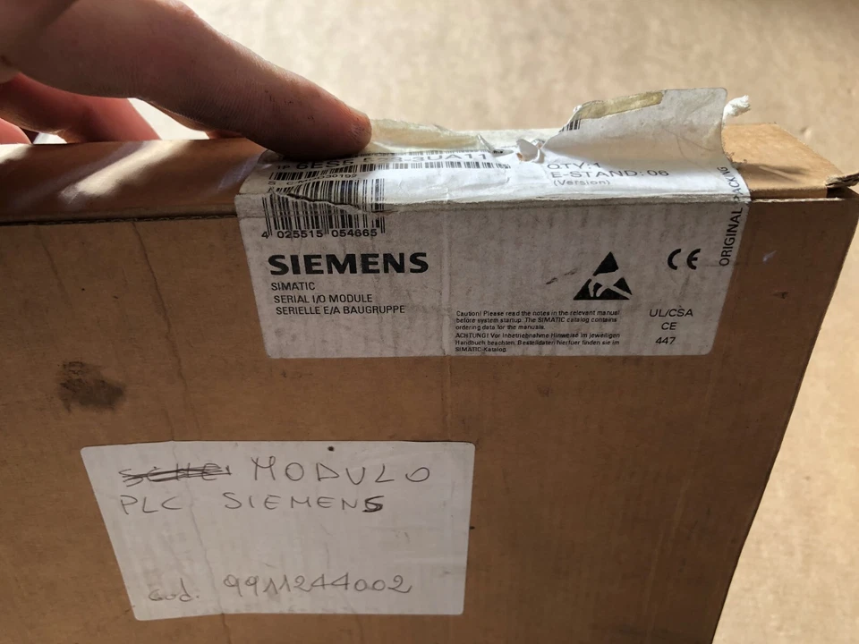 SIEMENS SIMATIC 6es5 523-3ua11 / modulo plc S5 PLC - CP 523 Communications p - Immagine 2 di 4