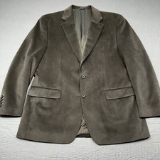 Ralph Lauren Blazer Mens 43R Brown Micro Corduroy Single Breast Two Button