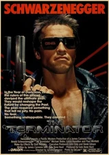The Terminator Vintage Movie Poster Print | Wall Art | Movie Picture