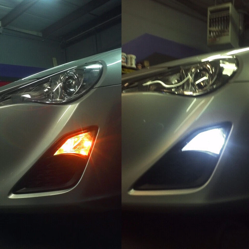 Switchback Ámbar Blanco LED Intermitente Luces Bombillas Para Scion FR-S 2013-2016 Foto 2 de 4