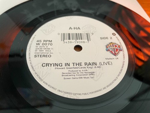 A-HA MOVE TO MEMPHIS SPECIAL DJ EDIT 1991 UK PROMO 7" VINYL W0070 DJ-A-2 - Picture 8 of 12