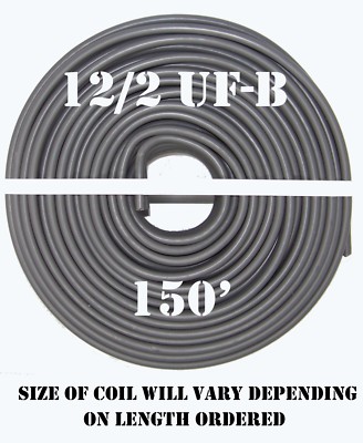 Cable Cabana 12/2 UF-B x 150' Underground Feeder Cable