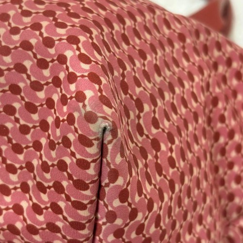 Auténtico Bolso de Mano Longchamp Rojo Rosa Nailon Cuero Estampado Sin Correa para el Hombro - Imagen 11 de 15
