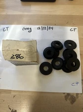 Gladhand Seal -Poly.-Black (Pack of 10) 386