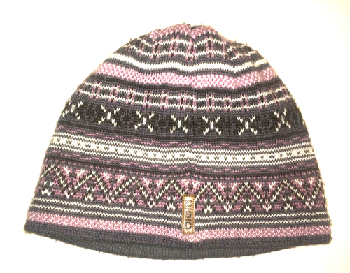 COLUMBIA BROWN PINK NORDIC WOOL BLEND 