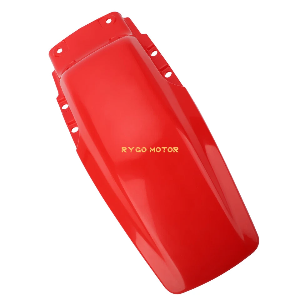 Protetor de lama traseiro vermelho compatível com Honda XR80R XR100R XR80 R XR100 R 1985-2000 - Imagem 4 de 4