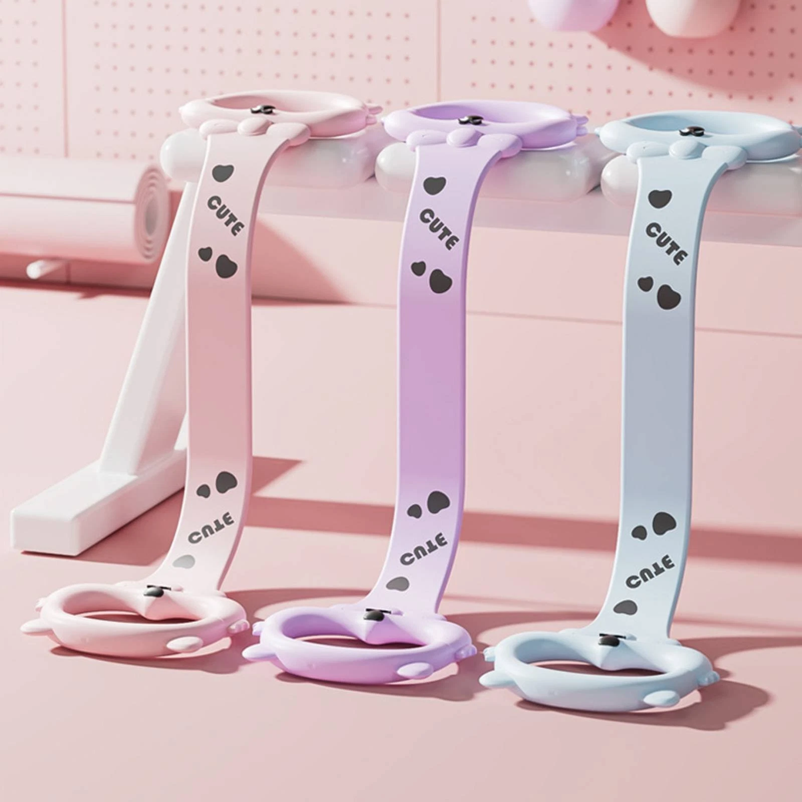 Figure 8 Resistance Band Long-Lasting 8 Shaped Exercise Band Anti-Slip Grip