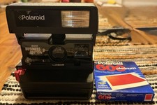 Polaroid 600 Business Edition 2 Instant Film Camera With New Film Pack Untested