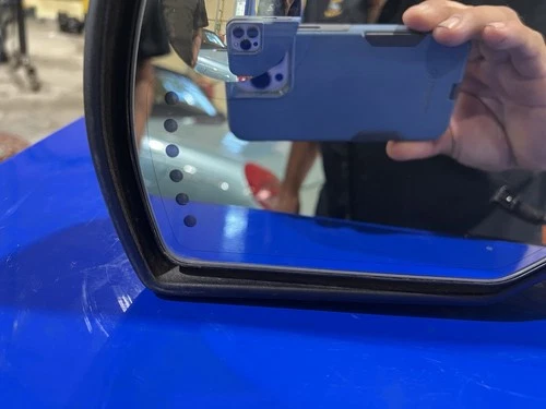 14-19 Silverado Chrome Driver Left Power Mirror Signal OEM