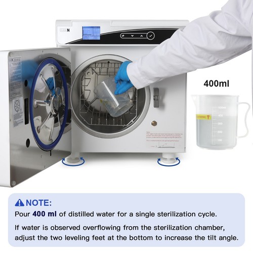 Dental Klasse N Autoklav Dampfsterilisator Vakuumsterilisation/Trocknungsfunktion - Bild 33 von 41