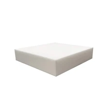6" x 23" x 26" High Density Upholstery Foam Cushion, Square Foam for Dining C...