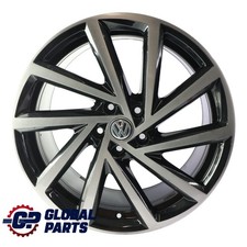 Volkswagen Golf R Mk7 Alloy Wheel Rim Black 19" 8J ET:50 Spielberg 5G0601025DB