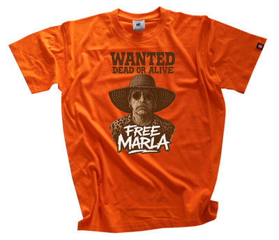 T-Shirt Marla Svenja Liebich Wanted Deat or Alive Western Fahndung DTF Vollfarb