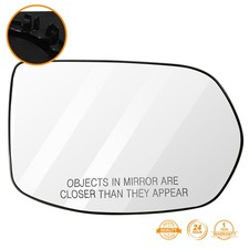 Mirror Replacement Glass Right Passenger Side w/Plate fits 2007-2011 Honda CR-V