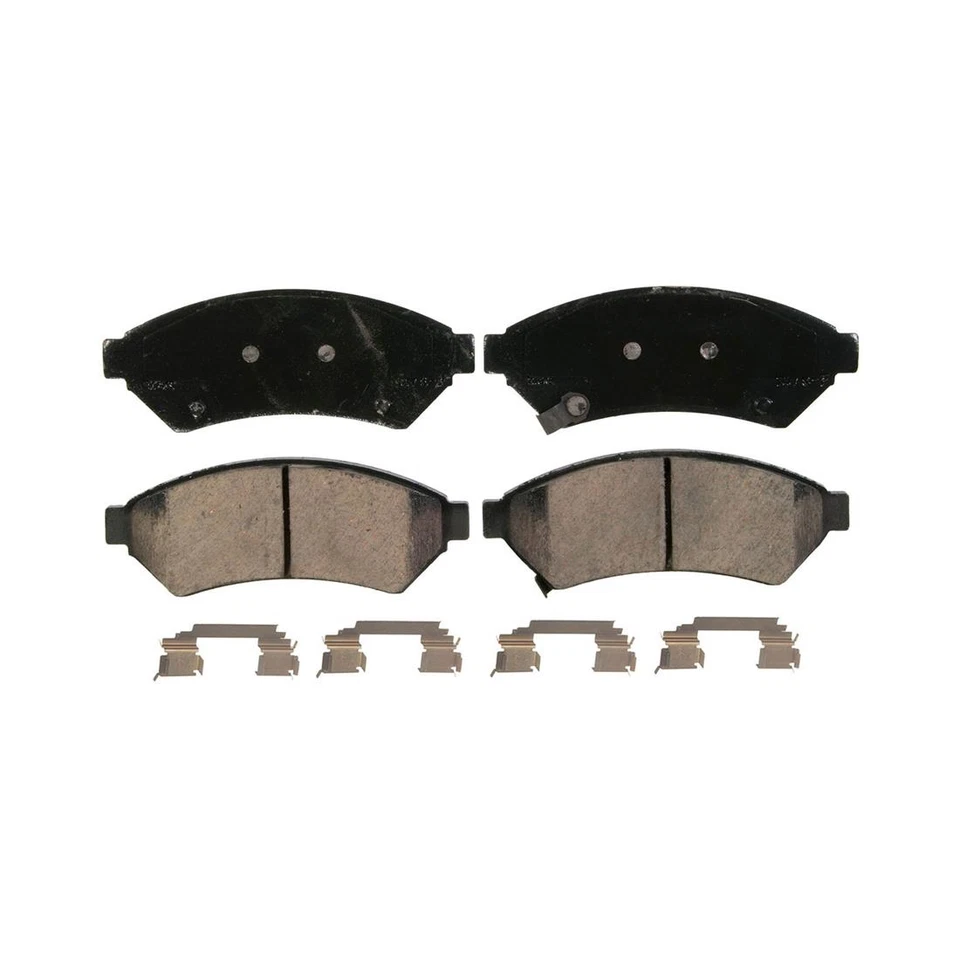 Front Rear Disc Brake Pad Set fits 2005-2009 Buick Allure - Image 3 of 4