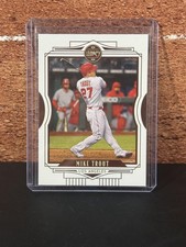 2021 Panini Chronicles #14 Mike Trout Legacy Blue #/50