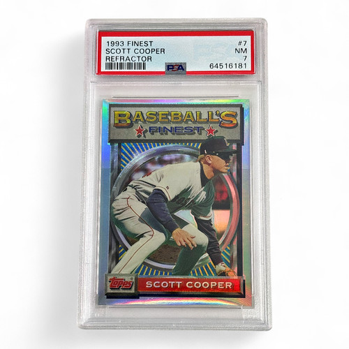 1993 Finest Scott Cooper #7 card