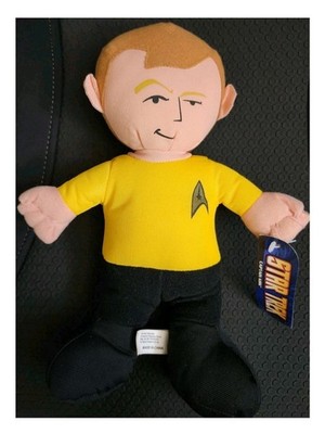 TOY FACTORY STAR TREK CAPTAIN KIRK 10 ZOLL PLÜSCHTIER SPIELFIGUR