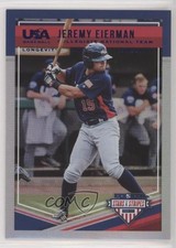 2018 USA Baseball Stars & Stripes Longevity Sapphire 25/49 Jeremy Eierman 0c6