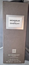 monsieur de givenchy by givenchy 3.3 fl.oz edt spray for men NIB NOT SEALED RARE