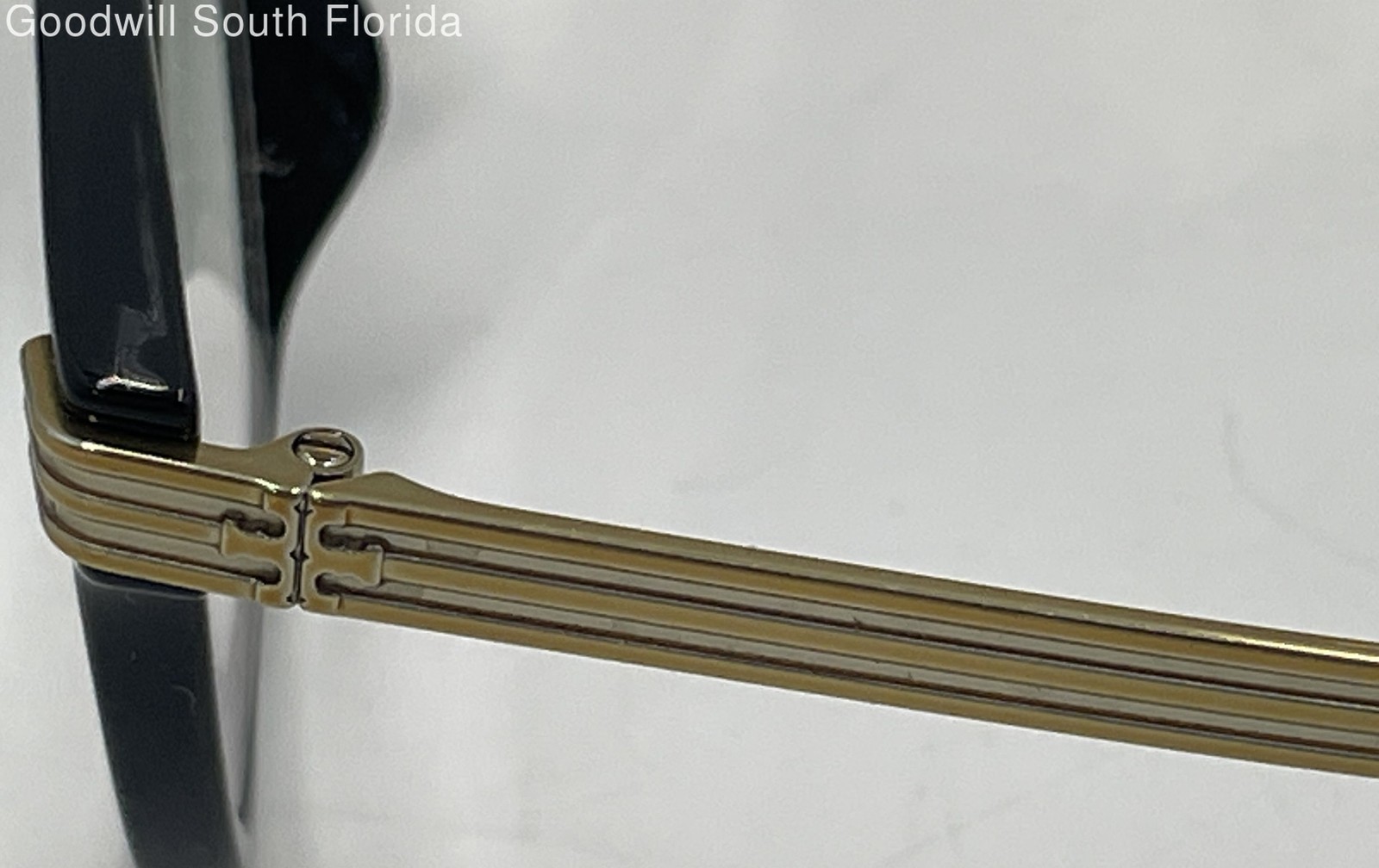 Authentic Tory Burch Women's Black/Gold Tone Glasses thumbnail 4