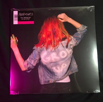 Paramore Self Titled 2LP; Hot Pink & Neon Orange Split Vinyl NEW Hayley Williams