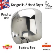 Stainless Steel Hand Dryer Kangarillo 2 - High Power Fast Drying Automatic 1500w