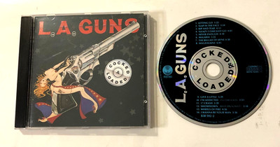 LA Guns - Cocked and Loaded (CD, 1989, Vertigo 838 592-2)