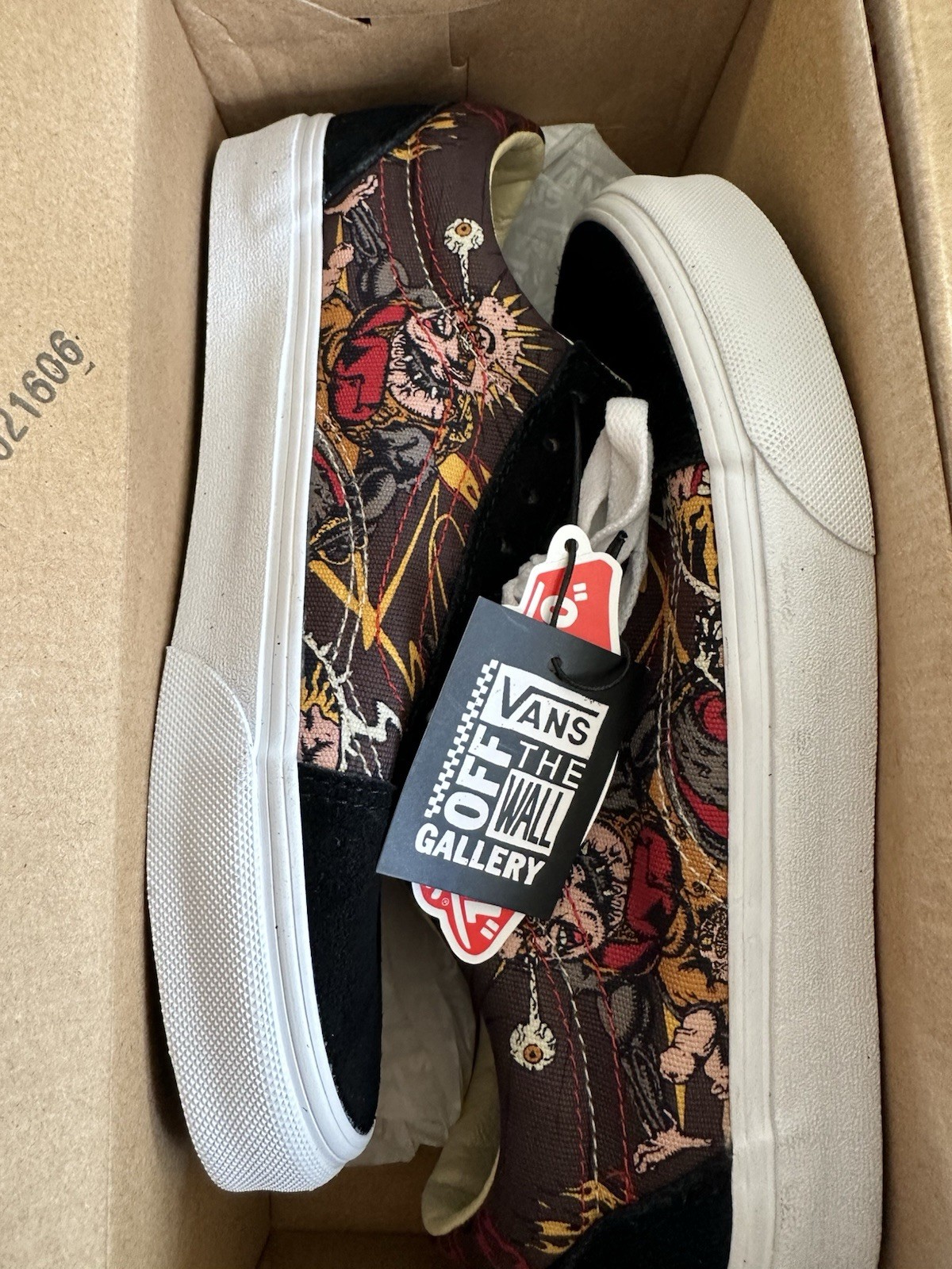 Vans Old Skool Gallery Dwiky Ka “Off The Wall” Men SZ 5.5/Women 7 Dead Stock New thumbnail 7