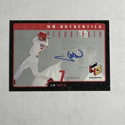 J.D. Drew 1999 Upper Deck HoloGrFX UD Authentics #NNO