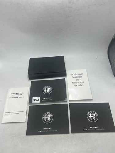 2018 Alfa Romeo Stelvio owners manual
