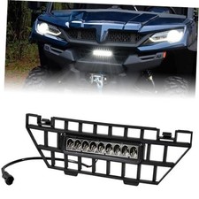 Front Mesh Grill with LED Spotlight for CFMOTO UFORCE 1000 2019-2026 / UFORCE