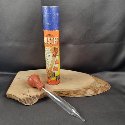 Vintage Turkey Baster 1946 Artbeck Vintage Pyrex Glass & Original Container