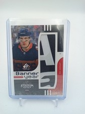 Bo Horvat Sp Game Used Banner Year