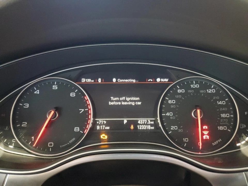 Audi A6 2013 parachoques delantero derecho soporte de refuerzo P/N 4G0807134E #010552 Foto 4 de 4