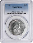 1958 Franklin Silver Half Dollar MS66 PCGS